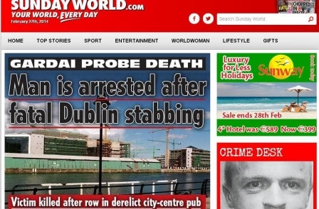 Alleged terrorist fails in legal bid to stop Sunday World writing about him
